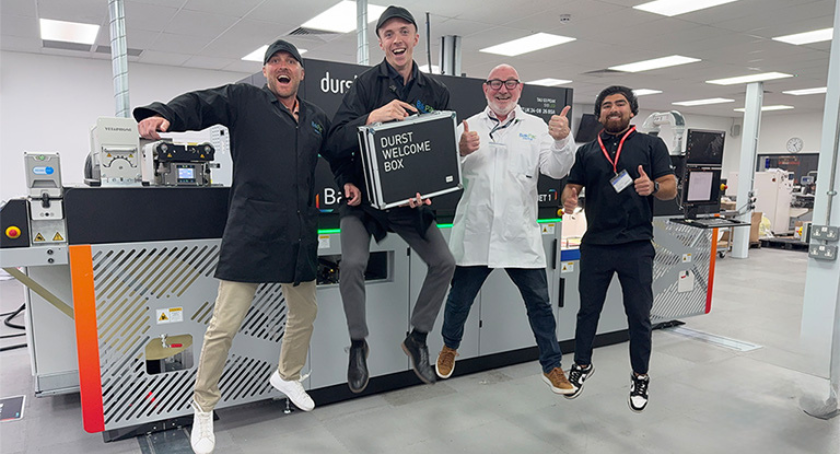 Baker Labels installs first Durst Tau G3 Peak in the UK